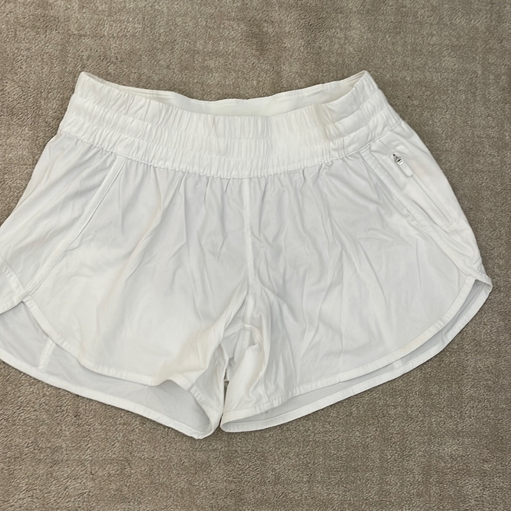 Lululemon white shorts